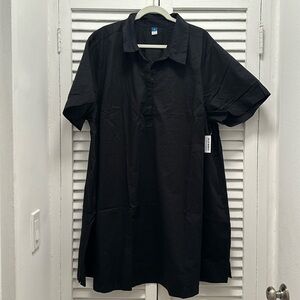 Old navy black short sleeve dress